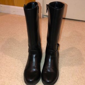 Girls Size 2 Black riding boot